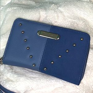 “Jessica Simpson” Blue Two-Tone Wallet